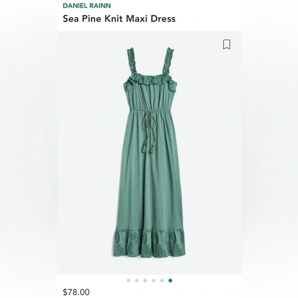 Daniel Rainn - Sea Pine Knit Maxi Dress